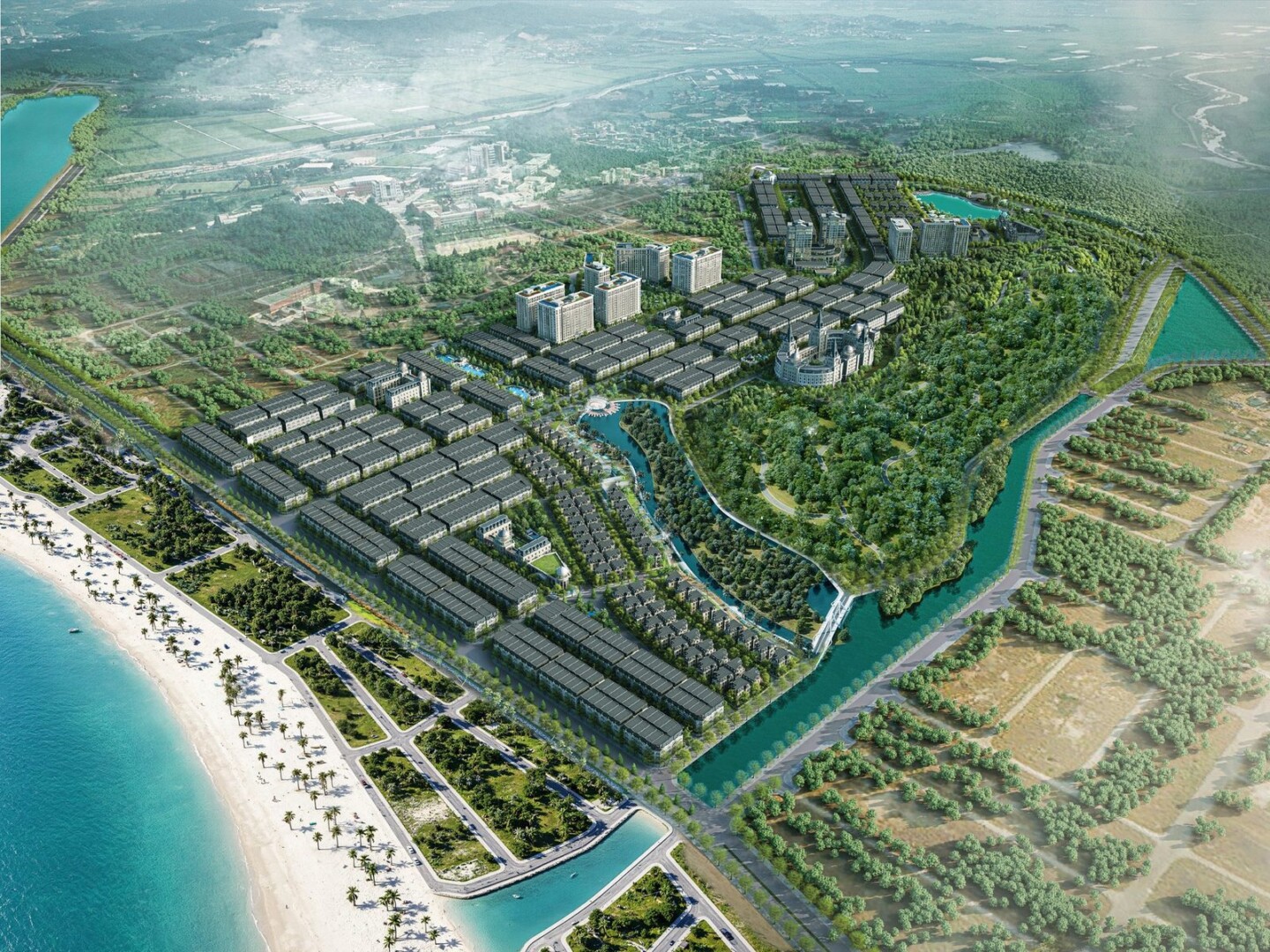 Noble Palace Hay Grand Bay Hạ Long? So Sánh 2 Bờ Vịnh Cửa Lục 2026